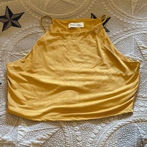 Peach Love California Mustard Camisole Top